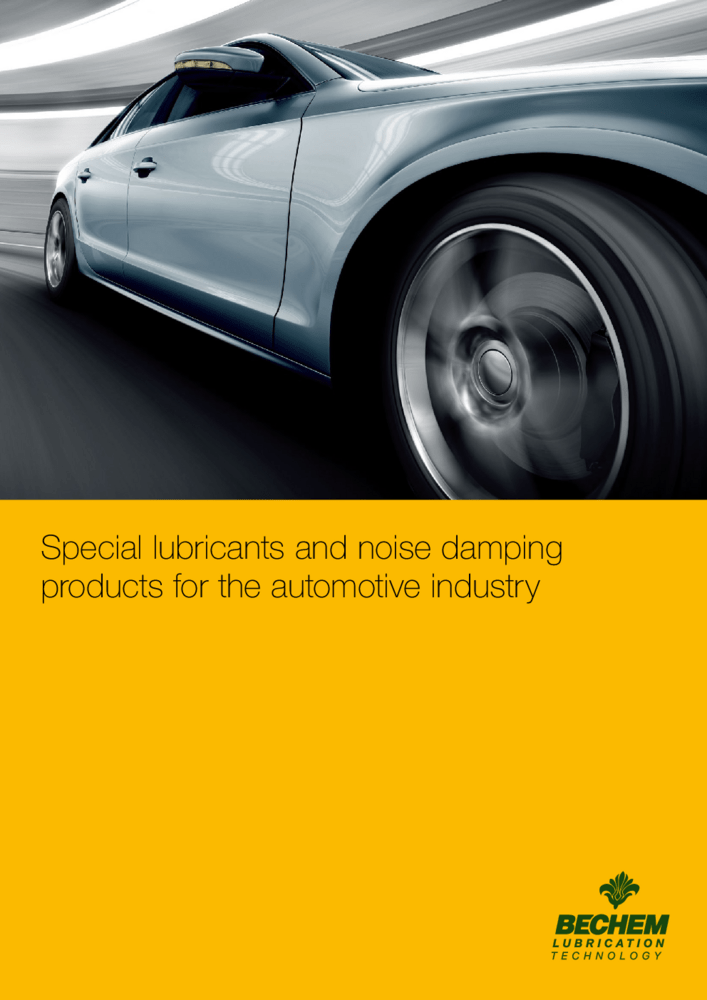 BECHEM Automotive Special Lubricants