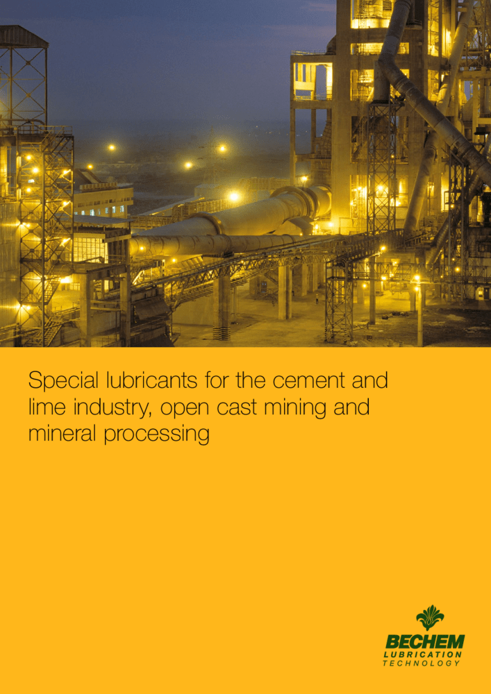 BECHEM Special Lubricants for Cement & Mining