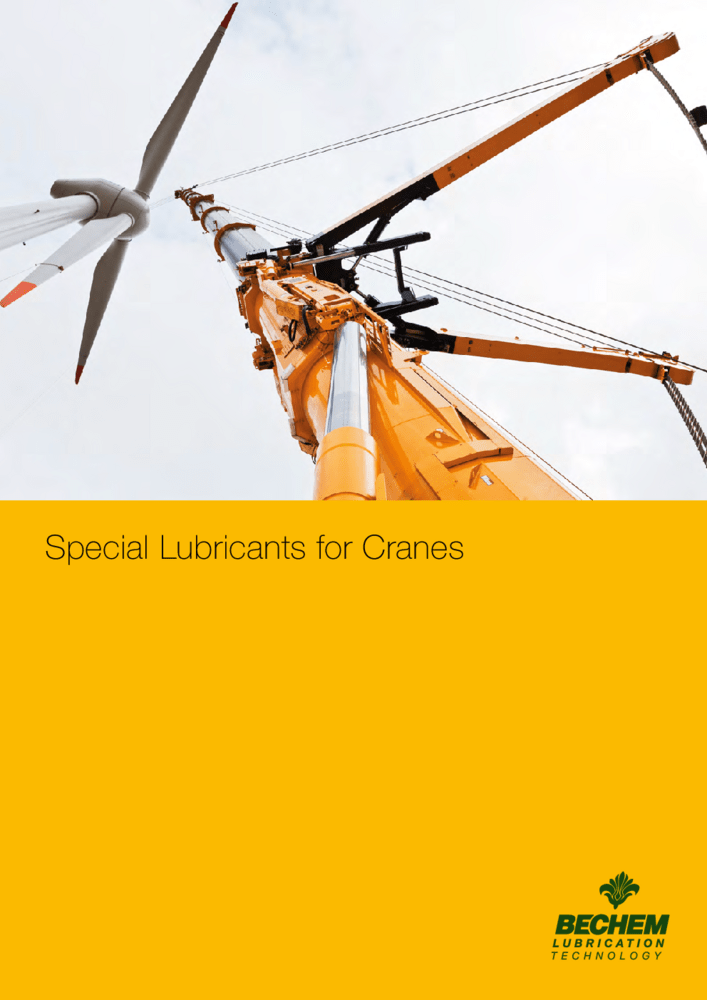 BECHEM Special Lubricants for Crane