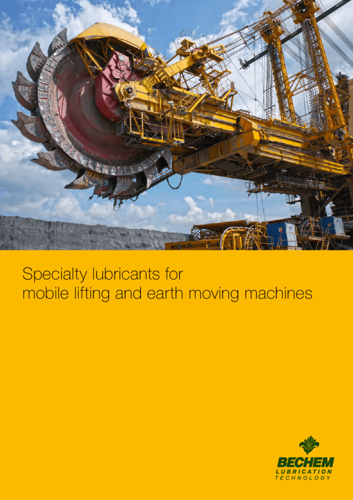 BECHEM Mobile Lifting & Earth Moving Machines
