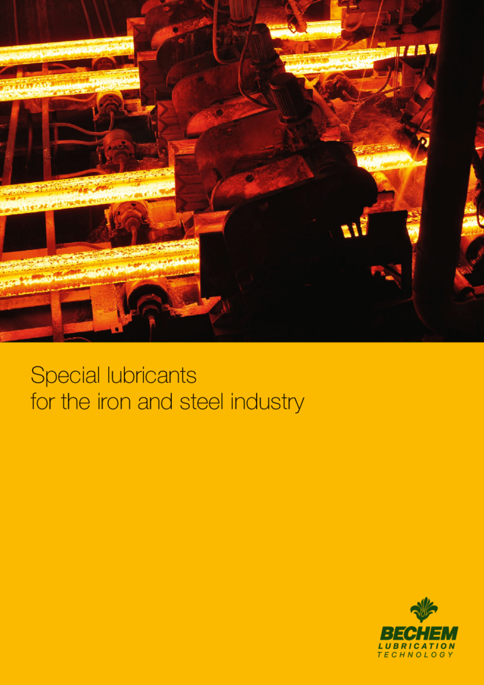 BECHEM Special Lubricants for Iron and Steel